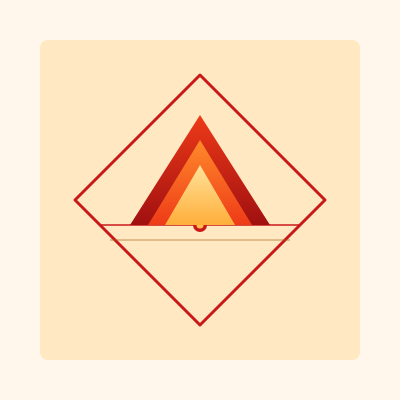 犀焰映答 Logo